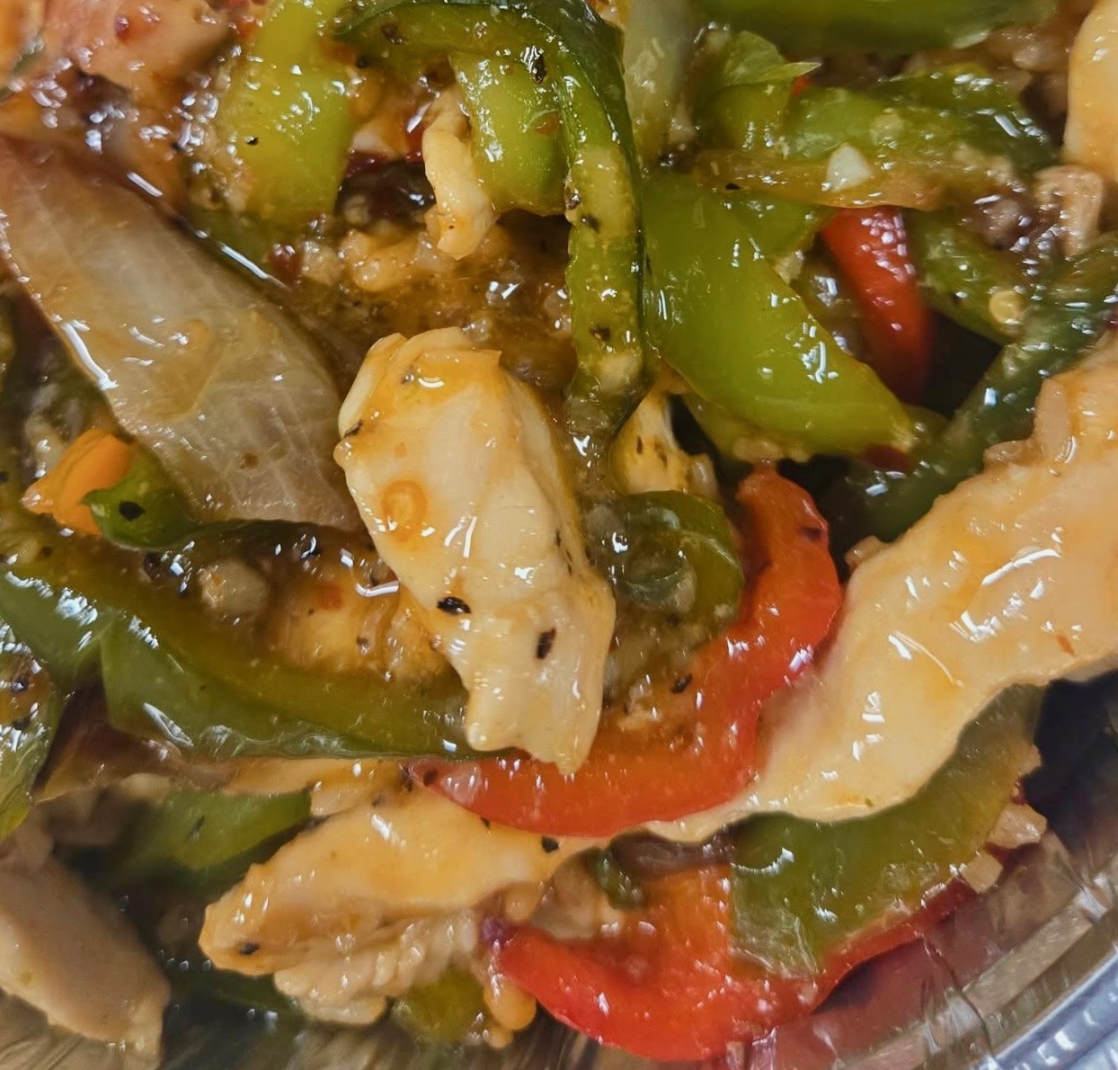 Sweet Chili Chicken & Peppers